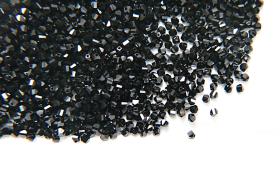 3mm Swarovski JET Beads 5020 Faceted Helix Bead 6/12/36/72/144/288/720/1440 Pieces Jewelry making beads