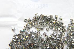 4mm Crystal Vitrail Medium Preciosa Bicones 36/72/144/432/720 Pieces Jewelry making beads, embroidery materials, PREMIUM MATERIALS