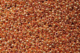 13/0 Seed Beads Rocailles Metallic gold Preciosa Ornella 1.6 MM 20/50/100/200 Grams