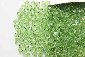 3mm Peridot Swarovski Bicone 36/72/144/432/720 Pieces Jewelry findings, embroidery materials, jewelry making, craft supplies, premium beads