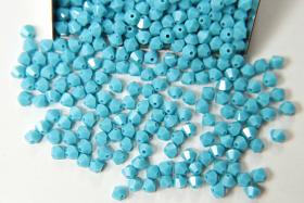 4/5mm Turquoise Swarovski Bicones rare beads 36/72/144/432/1000 Pieces (249) Rare findings, jewelry making, craft supplies, embellishment