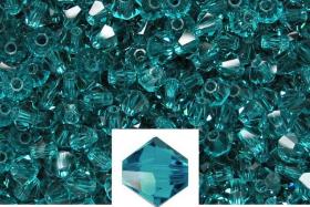 4/5 mm Blue Zircon Swarovski Bicone BEADS 12/36/72/144/432/720 Pieces, jewelry findings, embroidery beads