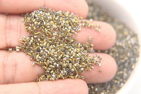 15/0 MIYUKI Hex Olive green crystal Japanese Beads 10/20/50/100 Grams embroidery materials, jewelry making beads, rare jewelry findings