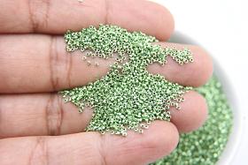 1mm Micro Peridot Metallic Plated Tube Beads 5/10/100/500 Grams High Quality Nail Art decoration / Haute Couture Embroidery / Doll Making