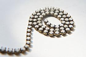 12SS Swarovski Vintage Rhinestone Chain White Alabaster (281) 3mm 0.5/1/2/5 Meters wedding decorations, strass chains