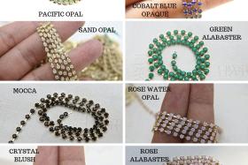 18pp Swarovski Vintage Rhinestone Chain 2.5mm (0.5/1/2/5 meters) Bridal Supplies, strass chains, embellishments, premium materials, jewelry