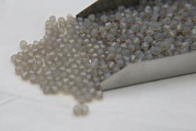 4/5mm Light Grey Opal Swarovski Bicone Beads 12/36/72/144/432/720 Pieces (383) jewelry supplies, embroidery materials