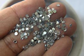 12SS Swarovski Flatbacks in Crystal Chaton Roses 2088 (3.2mm) Made in Austria 72/144/720/1440 Pieces Nail art decoration, craft supplies