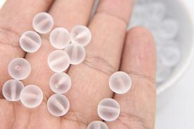 8mm Vintage Crystal Matt deco Beads 12/36/144Pieces, jewelry making, vintage findings, wedding dress embellishments, embroidery material