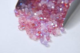 4mm Rose Glacier Designer Mixes Swarovski Bicone beads 36/72/144/432/720 Pieces loose beads, mix beads, embroidery materials, craft