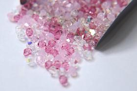 3/4 mm Cure Designer Mixes Swarovski Bicone beads 36/72/144/432/720 Pieces loose beads, mix beads, embroidery materials, craft supplies