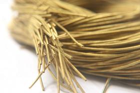 Brass Metallic French Wire, Bullion Wire, Gimp Wire 50/100/200/400 Grams embroidery threads, jewelry making