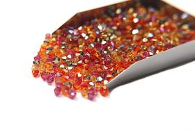 4mm French Marigold Designer Mixes Swarovski Bicone beads 36/72/144/432/720 Pieces loose beads, mix beads, embroidery materials, craft