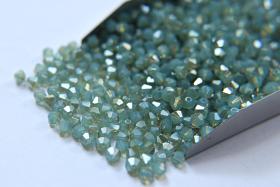 4mm Pacific Opal Satin Swarovski Bicone Cuts Beads 36/72/144/432/720 Pieces jewelry making, loose beads