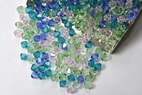 3/4mm Wow Designer Mixes Swarovski Bicone beads 36/72/144/432/720 Pieces loose beads, mix beads, embroidery materials, craft supplies