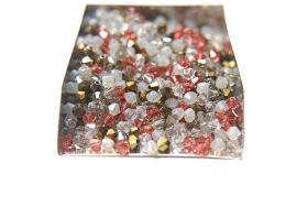 4mm Castor Bean Designer Mixes Swarovski Bicone beads 36/72/144/432/720 Pieces loose beads, mix beads, embroidery materials, craft supplies