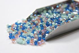 4mm Minty Designer Mixes Swarovski Bicone beads 36/72/144/432/720 Pieces loose beads, mix beads, embroidery materials, craft supplies