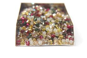4mm Vintage Garden Designer Mixes Swarovski Bicone beads 36/72/144/432/720 Pieces loose beads, mix beads, embroidery materials, craft