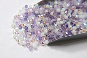 3/4mm Dichondra Designer Mixes Swarovski Bicone beads 36/72/144/432/720 Pieces loose beads, mix beads, embroidery materials, craft supplies