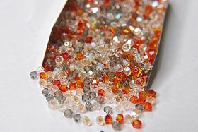4mm Ranunculus Designer Mixes Swarovski Bicone beads 36/72/144/432/720 Pieces loose beads, mix beads, embroidery materials, craft supplies
