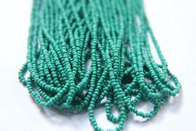 11/0 Czech Seed Bead Forest Green Opaque 1/5/25/50/100 Full hanks Preciosa Ornella loose beads, mix beads, embroidery materials