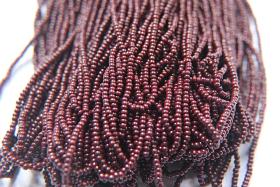 11/0 Czech Seed Bead Dark Brown Opaque 1/5/25/50/100 Full hanks Preciosa Ornella loose beads, mix beads, embroidery materials, craft supply