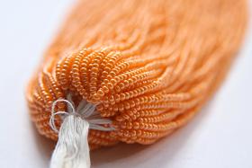 11/0 Czech Seed Bead Light Orange Luster 1/5/25/50/100  Full hanks Preciosa Ornella loose beads, mix beads, embroidery materials, craft