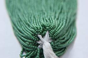 11/0 Czech Seed Bead Opaque Green sfinx 1/5/25/50/100 Full hanks Preciosa Ornella loose beads, mix beads, embroidery materials, craft supply