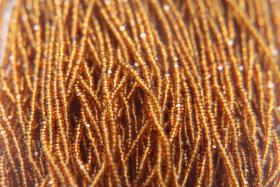 13/0 Charlotte Cut Beads Topaz Transparent 5/10/20/50/250/500 craft supplies, jewelry making, embroidery materials, vintage beads, rare