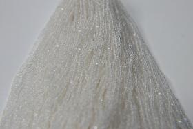 8/0 Charlotte Cut Beads Crystal Transparent 10/20/50/250/500 Grams glass beads, jewelry supply, vintage findings, craft supply, rare beads