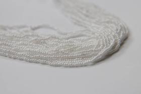 11/0 Czech Seed Bead Chalkwhite Opaque Luster 1/5/25/25/50/100 Full hanks Preciosa Ornella loose beads, mix bead, embroidery materials