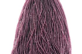 11/0 Hanks Charlotte Cut Beads 20080 Transparent Amethyst 1/5/25/50/100 Hanks 2.0mm glass beads, jewelry supply, findings, craft supply