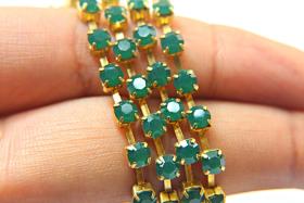 18ss Swarovski Rhinestone Chain in Palace Green Opal 0.5/1/2/5 Meters Bridal Supplies, Jewelry, vintage findings, embroidery materials