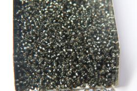 11/0 Charlotte true Cut Beads Silver Lined Black Diamond 10/20/50/250/500 Gms (10 Grams 1300) Pieces glass beads vintage findings