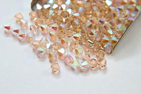 5mm Peachy Affair Designer Mixes Swarovski Bicone beads 12/36/72/144/432/720 Pieces jewelry making, embroidery materials, mix rare beads