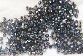 3mm Crystal Heliotrope Swarovski Bicone Cuts 36/72/144/432/720 Pieces Jewelry findings, embroidery materials, jewelry making, rare beads