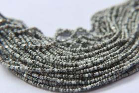 11/0 Charlotte true Cut Beads Patina Opaque Chalk White Gunmetal 10/20/50/250/500 Grams PREMIUM SEED Beads, vintage supplies