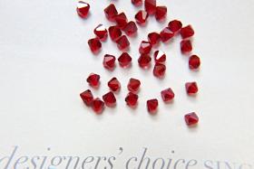 6 mm Siam Preciosa Bicones 12/36/72/144/288 Pieces Jewelry making beads Made in Czech Republic