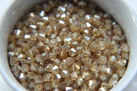 Swarovski (5mm) Crystal Golden flare Bicones 12/36/72/144/288/720 Pieces embroidery materials, jewelry supplies, craft supplies, decoration