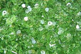 8mm Swarovski Margarita Sew-on Stone (3700) Peridot Hole through the center, used as beads and as rhinestonesp Unfoiled 2/4/24/72/144 Pieces