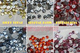 Swarovski Crystal 6MM 3000 Vintage Lochrose SEW ON STONES 12/24/36/72/144 pieces premium findings beads, sewing stones, gemstone beads