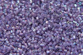 15/0 MIYUKI Hex Aqua Lined Amethyst AB Japanese Beads 10/20/50/100 Grams embroidery materials Jewelry making beads, vintage beads, premium