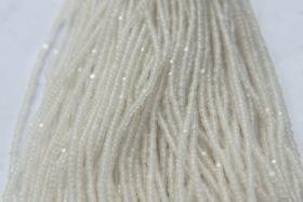 13/0 Hanks Charlotte Cut Beads Matt CRYSTAL 1/5/25/50/100 Hanks jewellery rare glass beads, jewelry supply, findings, craft supply