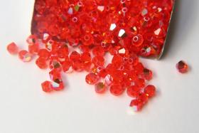 Swarovski (4mm) Hyacinth AB Bicones rainbow beads 36/72/144/432/720 Pieces Jewellery making beads, couture embellishments, embroidery