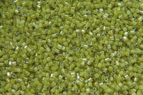 15/0 MIYUKI Hex Light Olive Lined Crystal Luster Japanese Beads 10/20/50/100 Grams embroidery materials Jewelry making beads, vintage beads