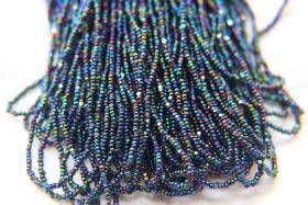 13/0 Hanks Charlotte Cut Beads Metallic IRIS 1/5/25/50/100 Hanks 1.6mm glass beads, jewelry supply, findings, craft supply, vintage beads