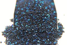 13/0 Charlotte Cut Beads Patina Jet Black Aurore Boreale 5/10/20/50/250/500 Grams PREMIUM MATERIALS