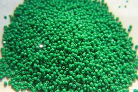 11/0 Charlotte true Cut Beads Opaque Green 10/20/50/250/500 Grams Premium Seed Beads, jewelry making