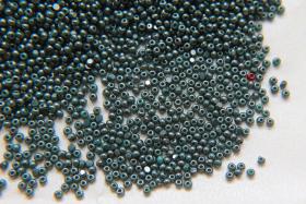 11/0 Charlotte true Cut Beads Ionized  Dark Aqua Green Opaque 10/20/50/250/500 Grams PREMIUM BEADS, jewelry making