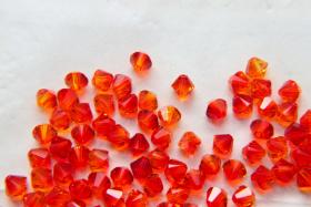 6mm Fireopal Swarovski Bicone 20 Gross (2880 Pieces) (237) embroidery materials, rare jewelry findings, craft supplies, premium findings